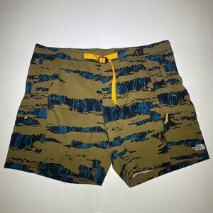 THE NORTH FACE Men's Size Xlarge Class V Belted Cargo Hiking Shorts Brown